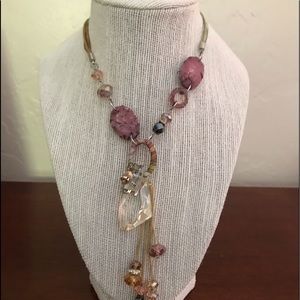 Necklace and earrings